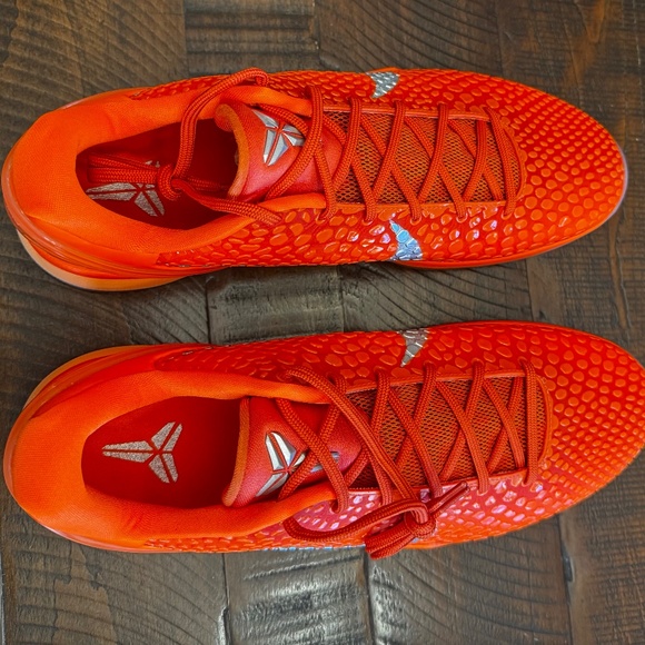 NIB Kobe 6 Protro Total Orange Men's Sneakers - Size 15 - Picture 4 of 9